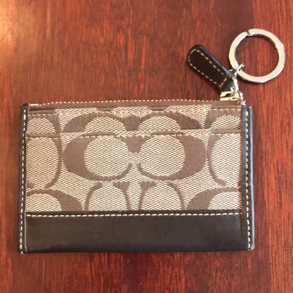 Coach keychain and card case - Picture 2 of 7